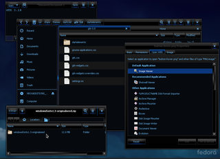dark GTK2/GTK3/Metacity theme