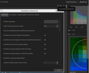 virtual lighttable and darkroom for photographers