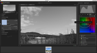 virtual lighttable and darkroom for photographers