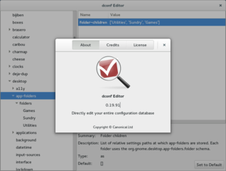 simple configuration storage system - graphical editor