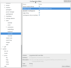 simple configuration storage system - graphical editor