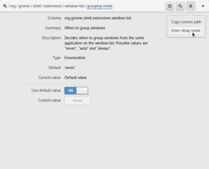 simple configuration storage system - graphical editor