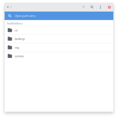 simple configuration storage system - graphical editor