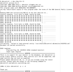 program to control monitor parameters