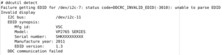 Control monitor settings - Standalone command line application