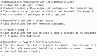 Install only wanted Debian packages