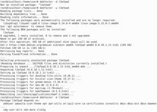 Install only wanted Debian packages