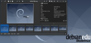 Debian Edu futurePrototype "buster" theme and artwork