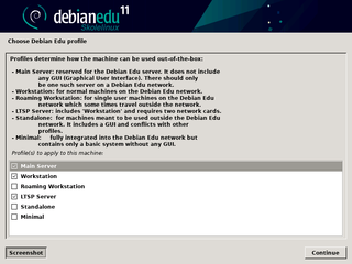Set d-i values to install Debian Edu with less questions