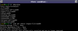 program that can find unused packages, e.g. libraries