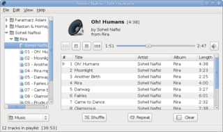 simple and nice music player for the GNOME desktop