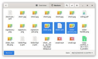 Backup utility
