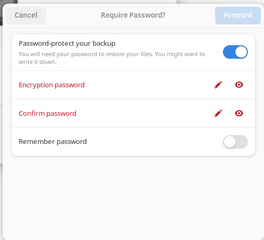 Backup utility