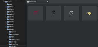 common files for the Debian Desktop