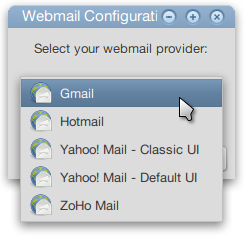 Webmail for Linux Desktops
