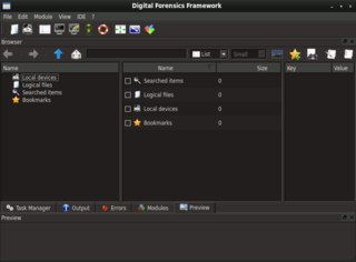 Powerful, efficient and modular digital forensic framework