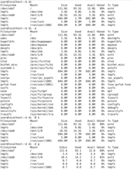 advanced df like disk information utility