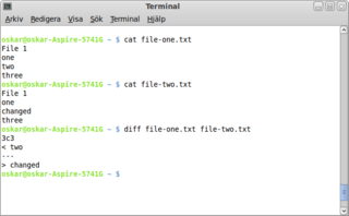 File comparison utilities