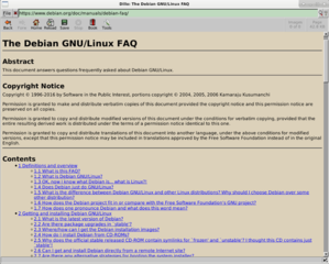 Small and fast web browser