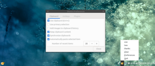 GTK+ Clipboard manager