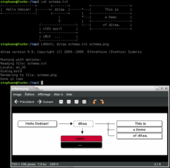 convert ASCII diagrams into proper bitmap graphics