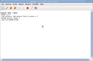 Full and incremental backup to DVD