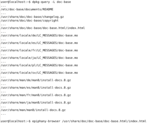 utilities to manage online documentation