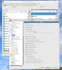 twin-panel (commander-style) file manager (GTK2)