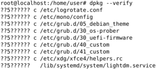 Debian package management system