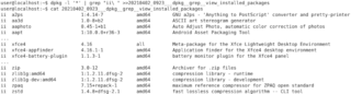 Debian package management system