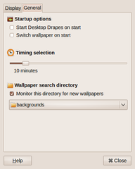 Configuration Dialog