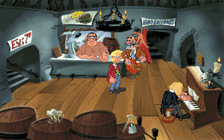 classic 2D point and click adventure game -- German version