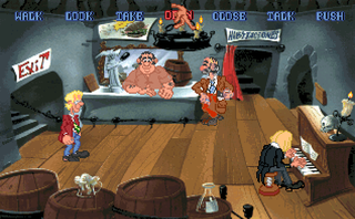 classic 2D point and click adventure game -- English version