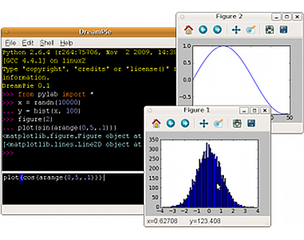 advanced graphical interactive Python shell