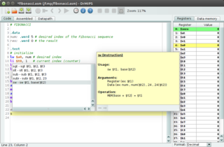 Code editor