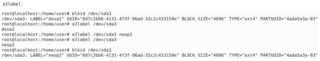 ext2/ext3/ext4 file system utilities