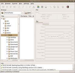 GTK+ editor for audio file tags