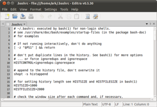 simple multi-platform text editor