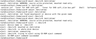 ejects CDs and operates CD-Changers under Linux