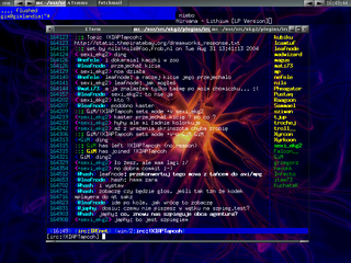 instant messenger and IRC client for UNIX systems - ncurses interface