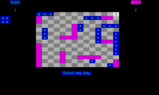 two-player board game with randomness