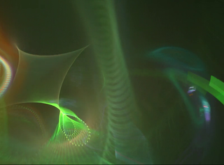 screensaver showing collective dream of sleeping computers