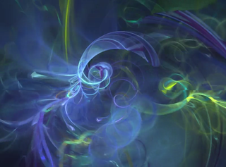 screensaver showing collective dream of sleeping computers