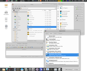 elementary icon theme modified for Xfce