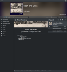 Simple music player with a focus on Plasma desktop integration and privacy