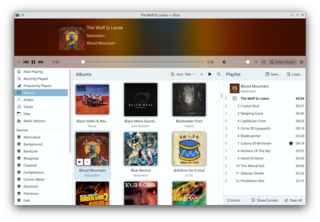 Simple music player with a focus on Plasma desktop integration and privacy