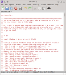 GNU Emacs editor (with GTK+ GUI support)