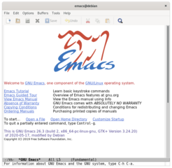 Pure Emacs 26.3