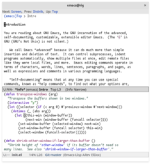 GNU Emacs editor (metapackage)