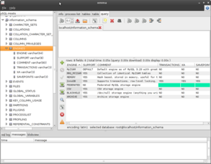 extendable MySQL managing assistant